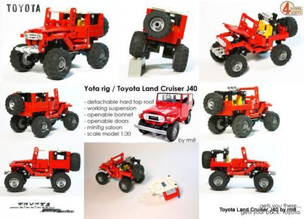 Lego Toyota Land Cruiser J40