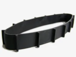 Conveyor Belt 14 Tread Links / Black
