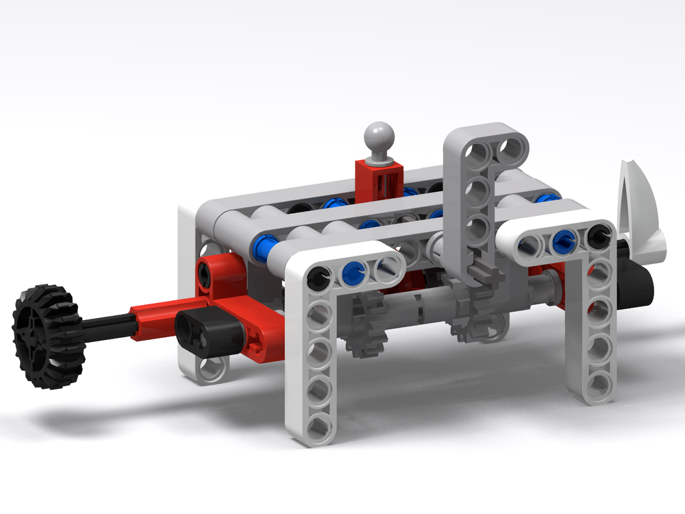 Lego Gear Train Concept