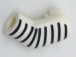 Arm, Left with 9 Black Stripes Pattern