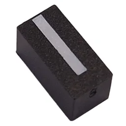 Modulex Tile 1 x 2 with White 'I' Print, without Internal Supports / Modulex Tile Brown