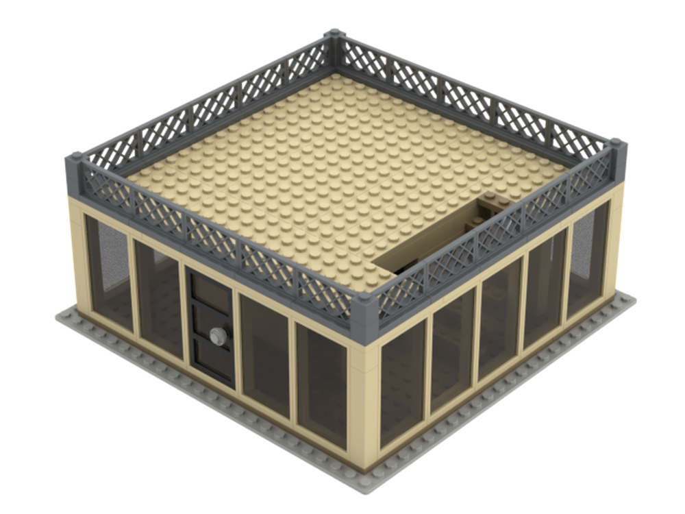 Lego Small city building (1 story)
