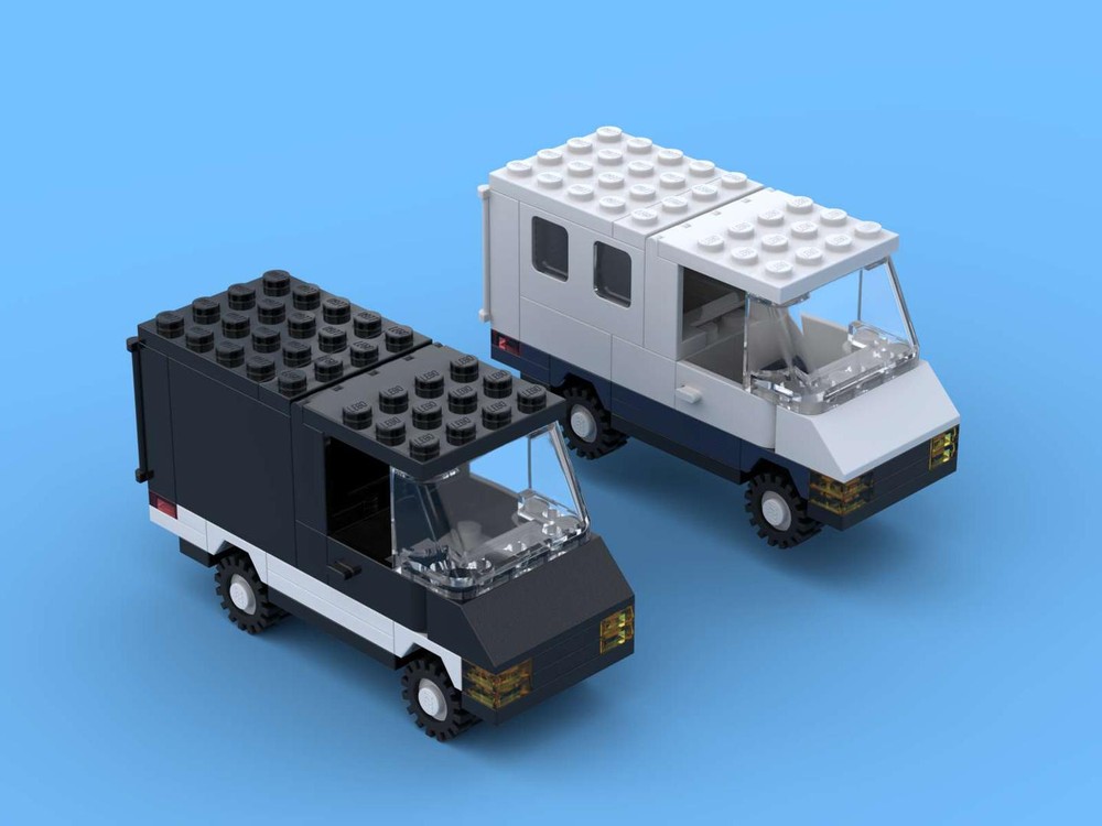 Lego 4Stud Vans