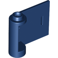 Lego Door 1 x 3 x 2 Right - Open Between Top and Bottom Hinge / Dark Blue