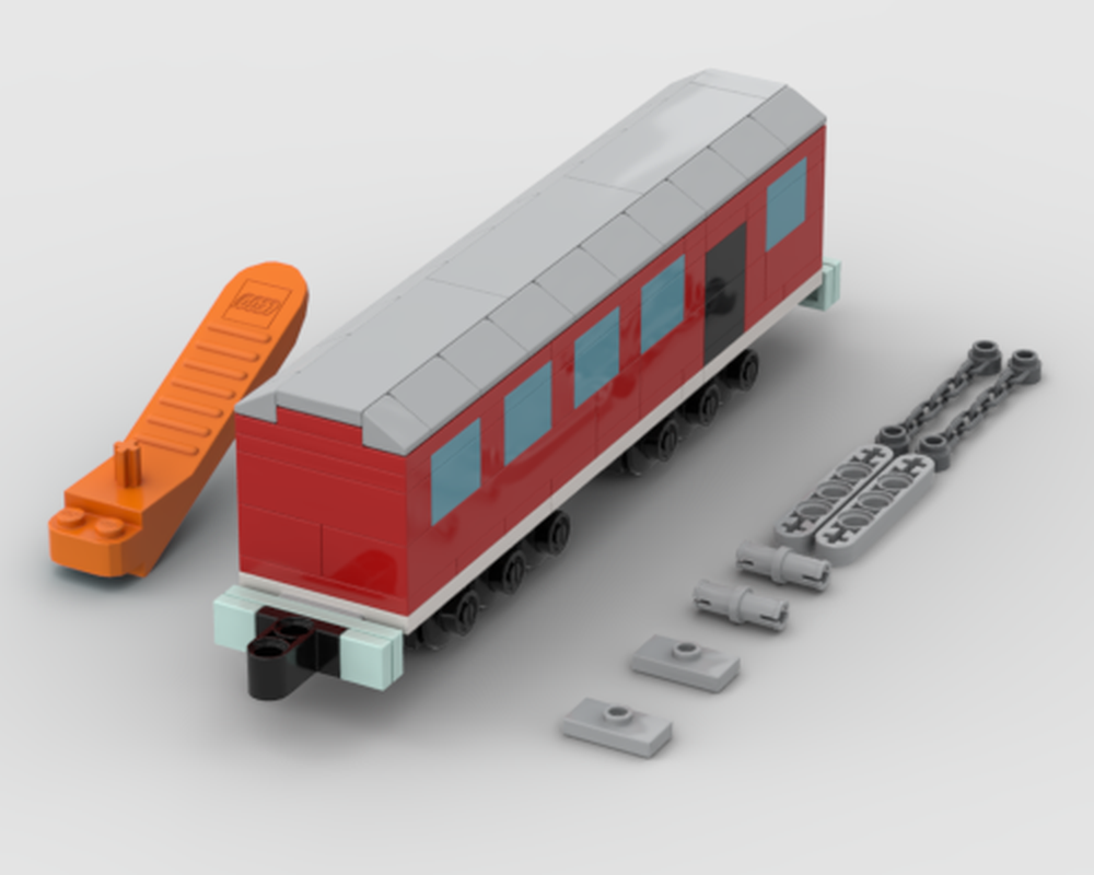 Lego Epic Minigames locomotive's coach