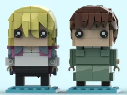 Sophie, Howl & Turnip-Head - Studio Ghibli BrickHeadz