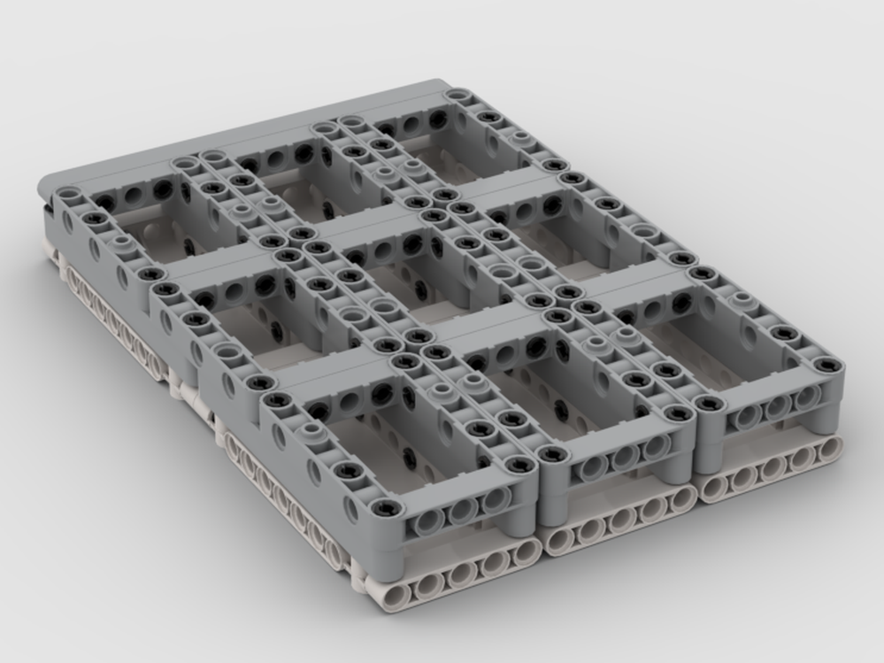 Lego Schalungswände Groß / Formwork Wall Big