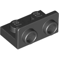 Bracket 1 x 2 - 1 x 2 Inverted / Black