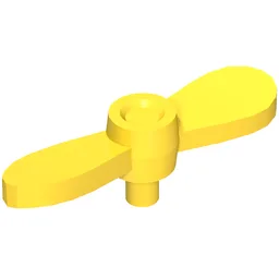 Propeller with Pin / Yellow