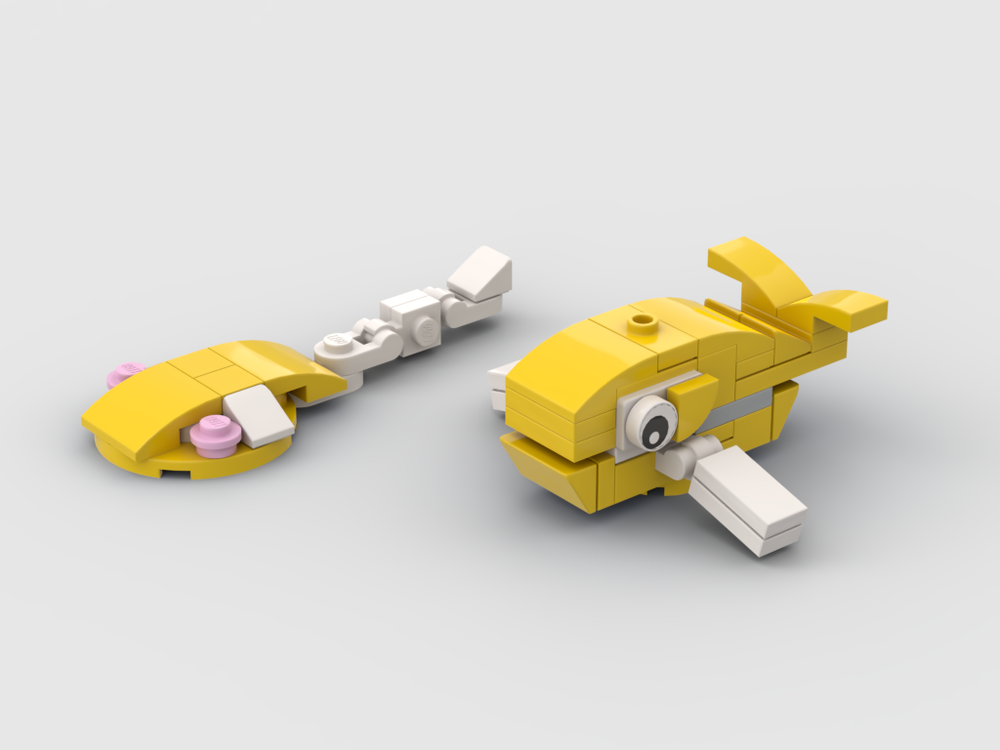 Lego 30550 Whale and Thornback Ray