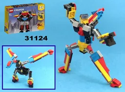 Transformer Wyvern/ Mythical creature from LEGO Creator 31124: Super robot