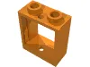 Window 1 x 2 x 2 Flat Front / Orange