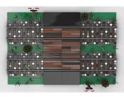 Old train crossing