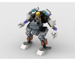 Space Worker Mech - 60428 Alternative Build