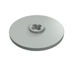Technic Disc 3 x 3 / Light Gray