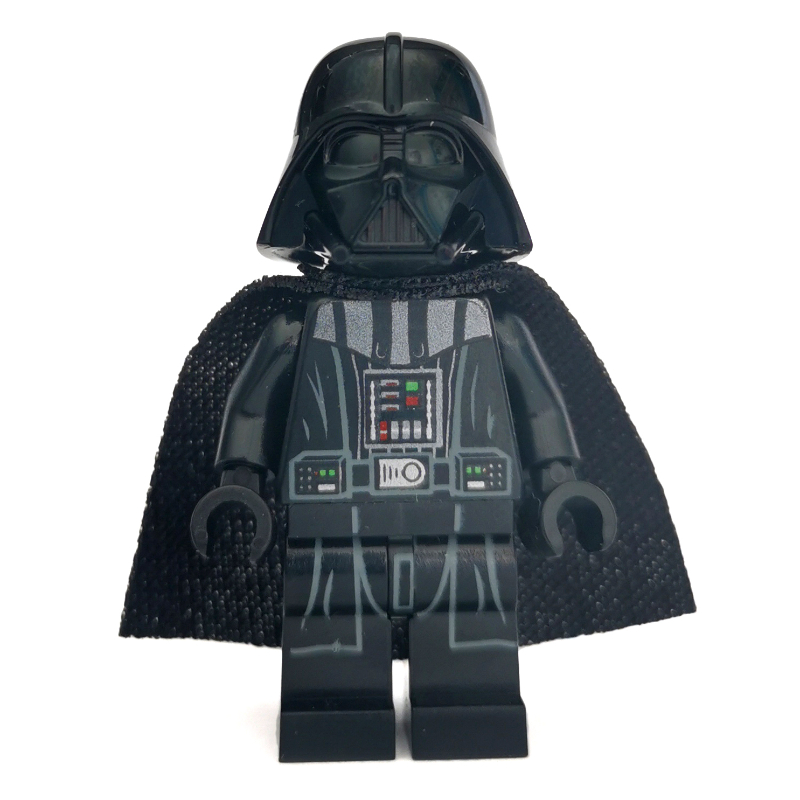 Lego Darth Vader, White Skin, 50231 Cape, Robe Hem on Legs