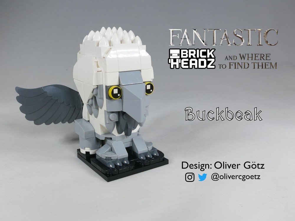 Lego Fantastic BrickHeadz and Where to Find Them: Buckbeak the Hippogriff