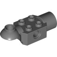 Lego Technic Brick Special 2 x 2 with Pin Hole, Rotation Joint Ball Half [Horizontal Top], Rotation Joint Socket