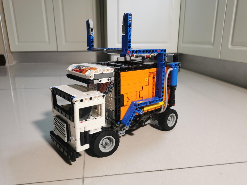 Lego Front Load Garbage Truck