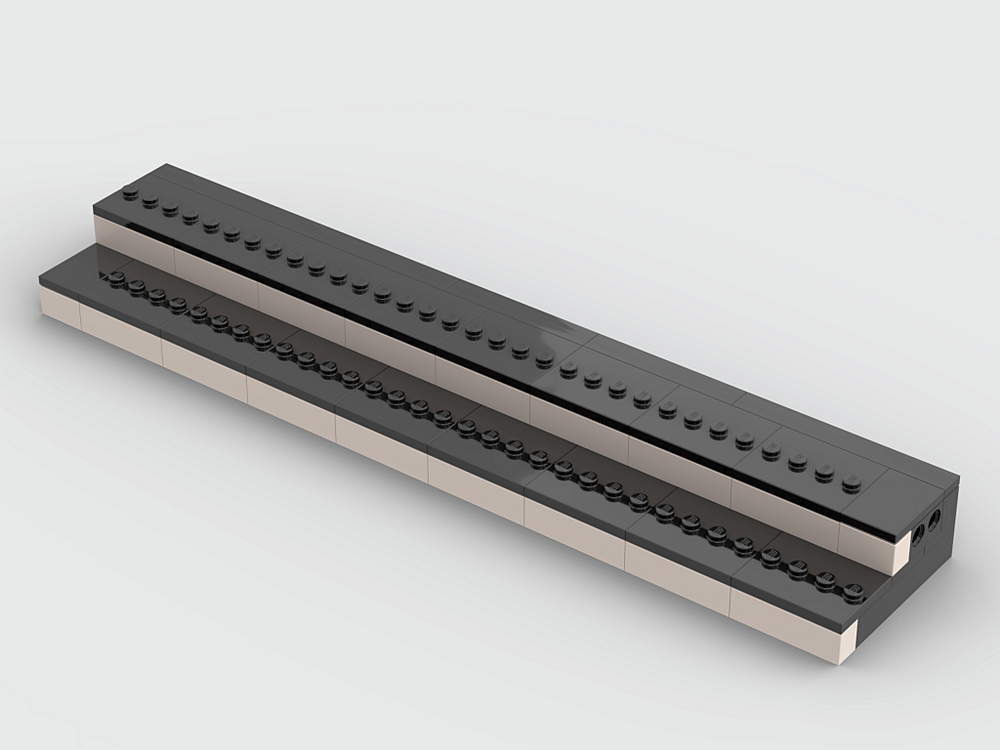 Lego 16-Minifigure Modular Display Stand