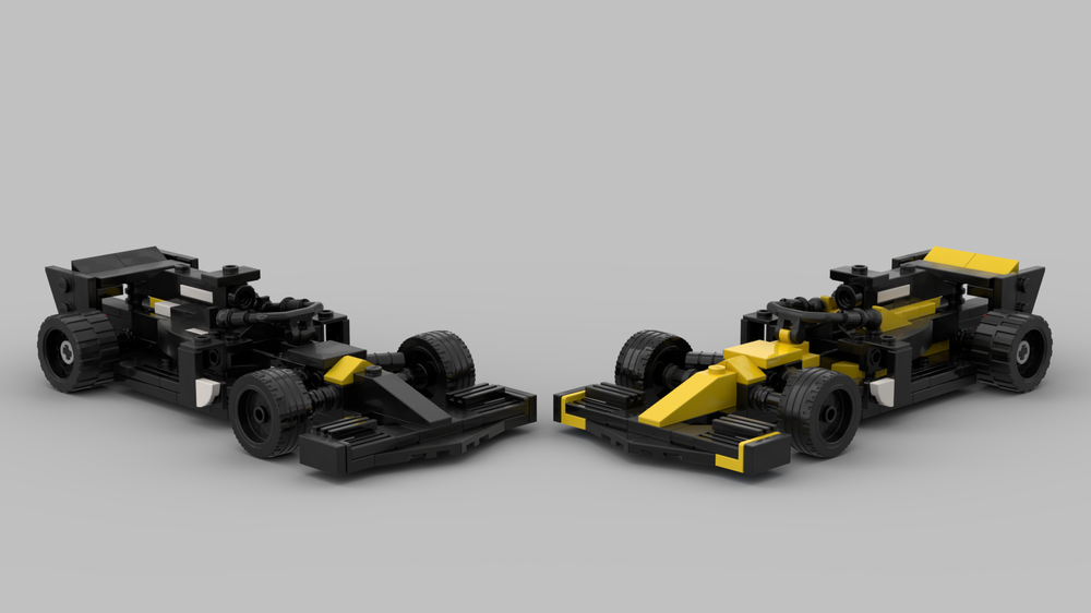 Lego 2020 Renault F1 Car (Testing Livery)