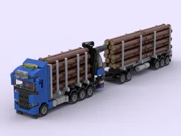 Scania Scandinavian Logging Truck