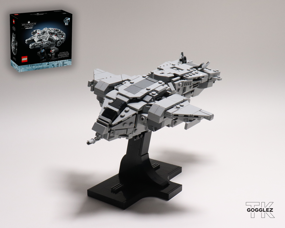 Lego Halo Pelican Dropship (75375 Alternate Build)