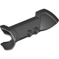Lego Large Figure Limb Cover, Armor, Leg / Shin Guard Type 1 / Black