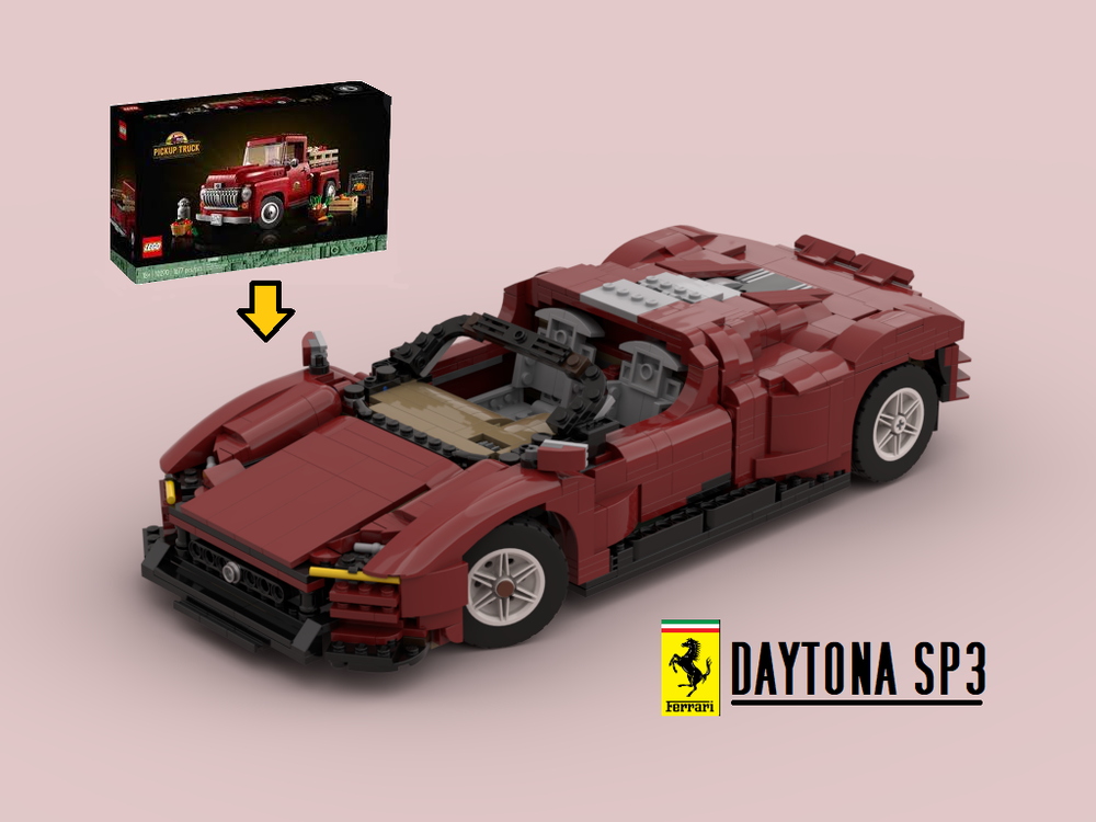 Lego Ferrari Daytona SP3