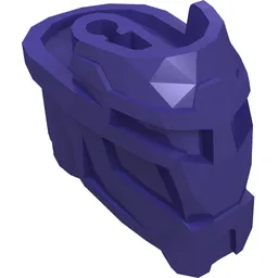 Large Figure Head / Dark Purple