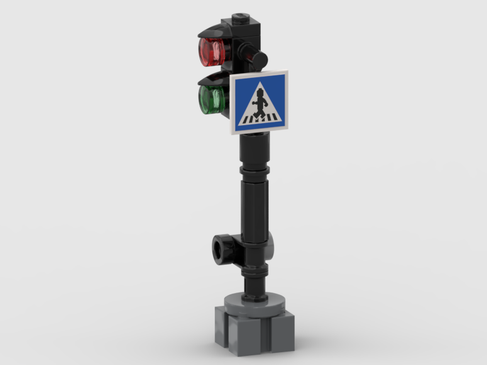 Lego Crosswalk Signal