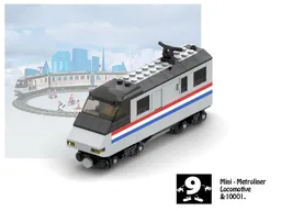 &201. Mini - Metroliner Locomotive