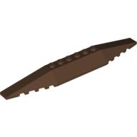 Lego Brick Wedged, Sloped 2 x 16 Triple / Brown