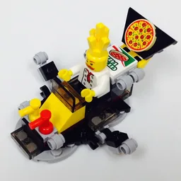 MOC - 60150-TRR Pizza Speeder