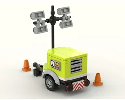 Mobile Generator & Light trailer
