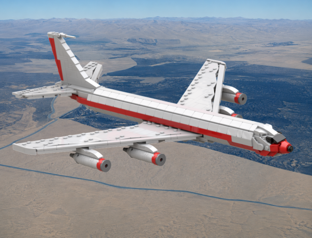 Lego Boeing 707-120 - American Airlines Livery (1:100)