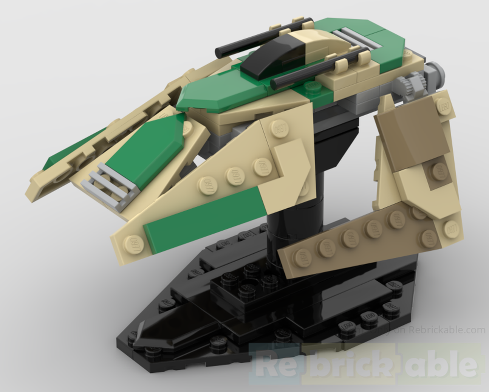 Lego Mini Sorosuub corporation Cutlass-9 Patrol Fighter/ Sharp Spiral