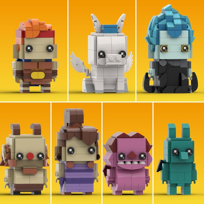 Lego Hercules Custom Brickheadz Collection