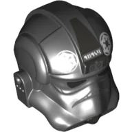Helmet AT-AT / Tie Pilot, Imperial Logo Print / Black
