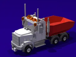 City dump truck