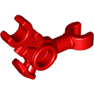 Lego Hero Factory Minifigure Arm [2 Clips at 90°] / Red