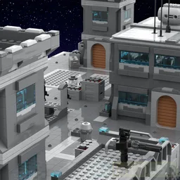 Modular Coruscant trooper base station
