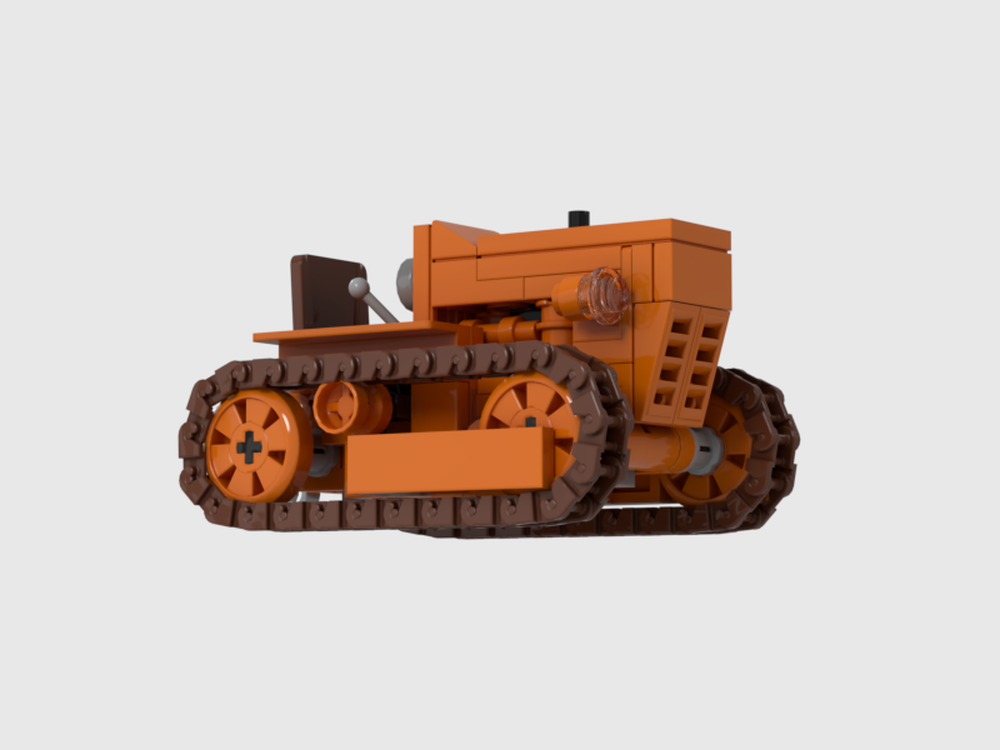 Lego FIAT 605 tracked tractor