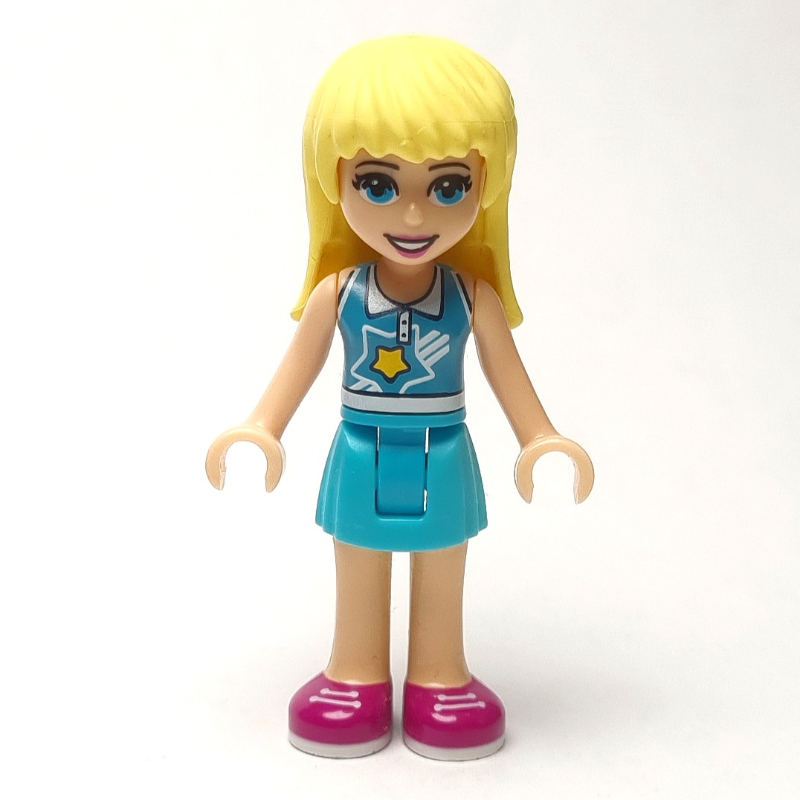 Lego Stephanie - Medium Azure Top, Medium Azure Skirt