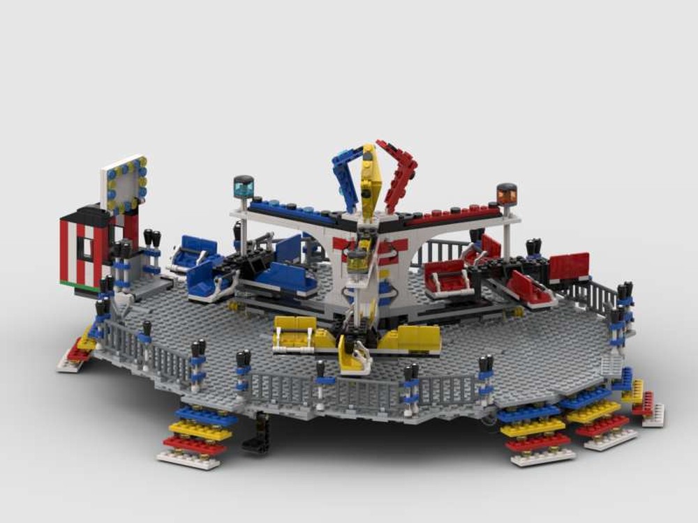 Lego Modification of Lego Fairground Mixer 10244