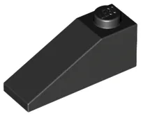 Brick Sloped 33° 3 x 1 / Black