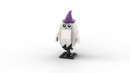 Ghost in a hat - Halloween