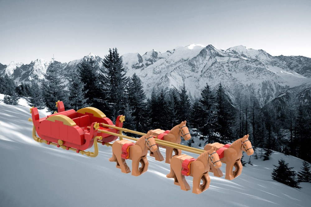 Lego Christmas Sleigh