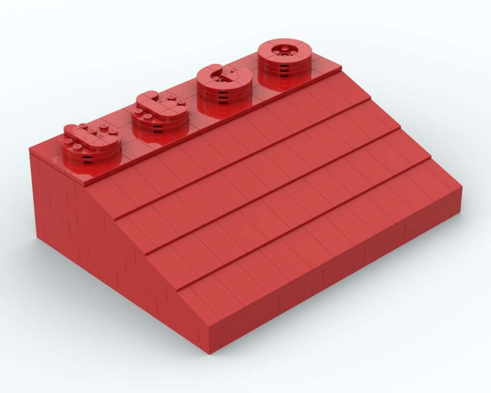 Lego UPSCALE: Slope 33° 3x4