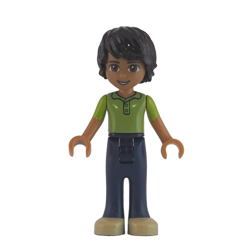 Lego Matthew - Lime Vest, Dark Blue Trousers